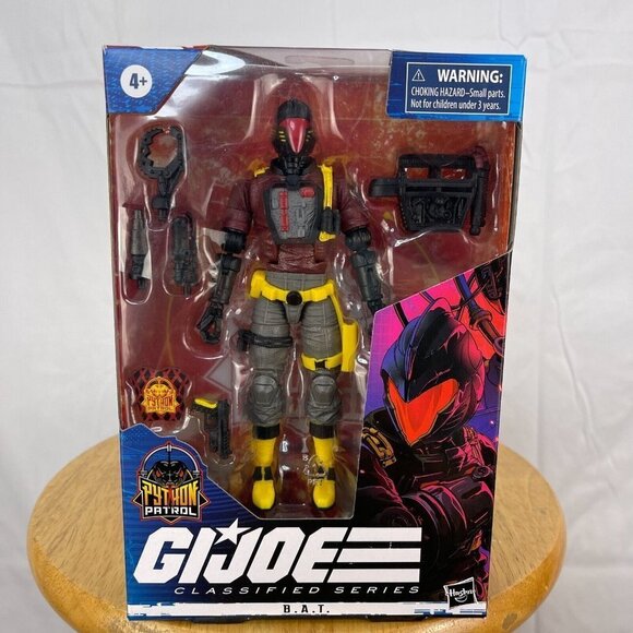 GI JOE‎ CLASSIFIED PYTHON PATROL COBRA BAT TARGET EXCLUSIVE 6” ACTION FIGURE #41 - Picture 1 of 6